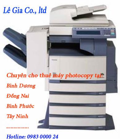 Cho thuê máy Photocopy BÌnh Dương